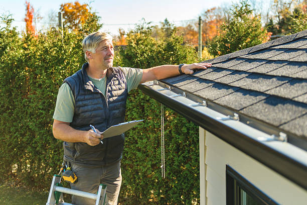Professional Roofing technician working in Pequannock, NJ